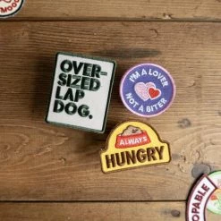 Scout's Honor Oversized Lap Dog Merit Badge Charms And Trinkets