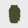 Small Stuff Ribbed Turtleneck Tee Olive Wear