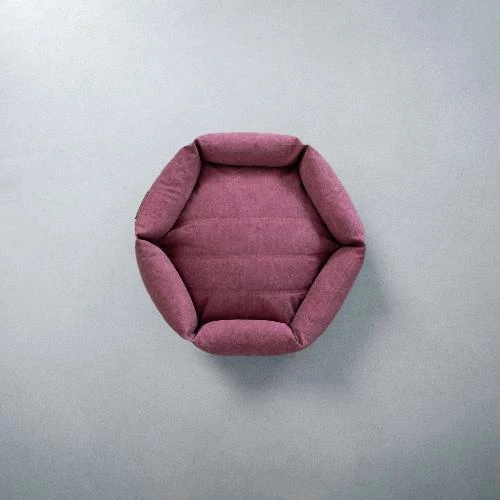 Wholesale π₯ Velvet Hippo Canvas Hex Cushion - Sunset Live 𧨠6 Velvet Hippo Canvas Hex Cushion - Sunset Live