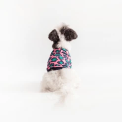 Cote A Cote Wear Leopard Cardigan Sweater Pink