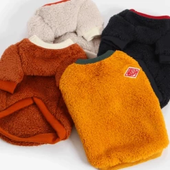 Tustus Teddy Fleece Sweater Yellow