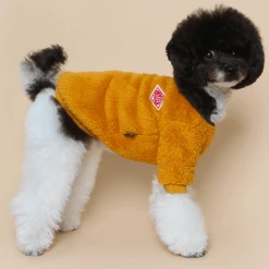 Tustus Teddy Fleece Sweater Yellow