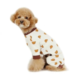 Joy! Teddy Bear Onesie Ivory Wear