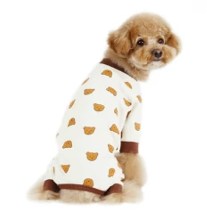 Joy! Teddy Bear Onesie Ivory Wear