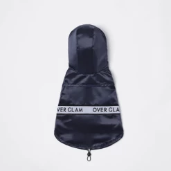 Overglam Outerwear Ribbon Thin Coat Navy