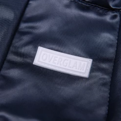 Overglam Outerwear Ribbon Thin Coat Navy