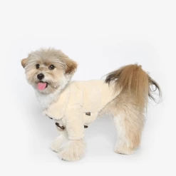 Tustus Fleece Duffle Coat Ivory