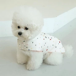 Hey Jerry Jellybean Padded Vest White