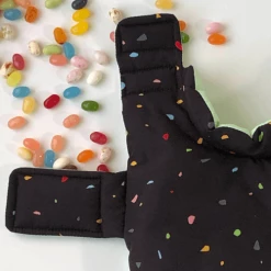 Hey Jerry Jellybean Padded Vest Black