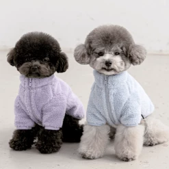 BiteMe Fleece Zip-Up Jacket Lilac Outerwear