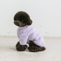 BiteMe Fleece Zip-Up Jacket Lilac Outerwear