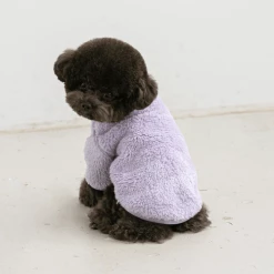 BiteMe Fleece Zip-Up Jacket Lilac Outerwear