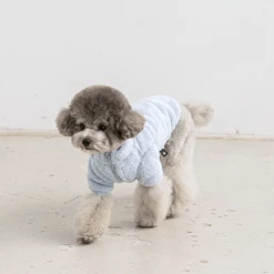 BiteMe Outerwear Fleece Zip-Up Jacket Blue