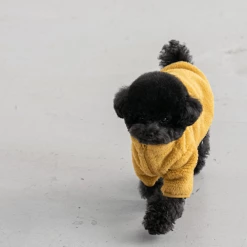 BiteMe Fleece Zip-Up Jacket Mustard Outerwear