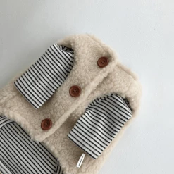 Trois Point Outerwear Dumble Vest Ivory