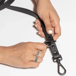 Wild One Durable Dog Leash Black Walk