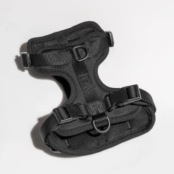 Wild One Walk Cushioned Dog Harness Black