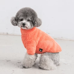 BiteMe Fleece Zip-Up Jacket Coral Outerwear