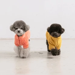 BiteMe Fleece Zip-Up Jacket Coral Outerwear