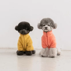 BiteMe Fleece Zip-Up Jacket Coral Outerwear