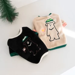 Cote A Cote Moon Bear Cardigan Black Wear