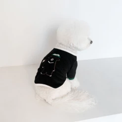 Cote A Cote Moon Bear Cardigan Black Wear