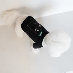 Cote A Cote Moon Bear Cardigan Black Wear