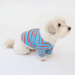 Hey Jerry Preppy Stripe Cardigan Blue Wear