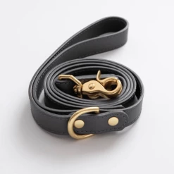 Pipolli Leather Leash Grey