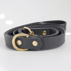 Pipolli Leather Leash Grey