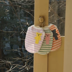 Lila Dog Dot Bear Tank Purple