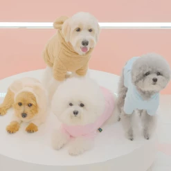 Hey Jerry Wear Teddy Bear Fur Hoodie Pink