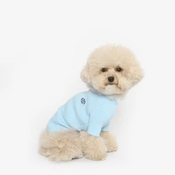 Tustus Basic Turtleneck Tee Blue Wear