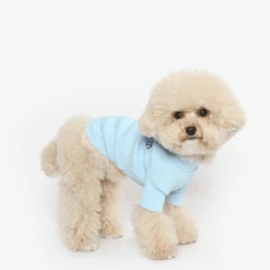 Tustus Basic Turtleneck Tee Blue Wear