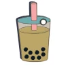 Trill Paws Bubble Tea Collar Charm