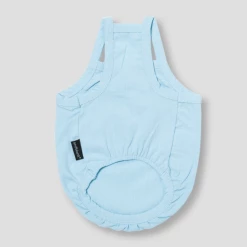 And Blank Bunny Linen Top Blue