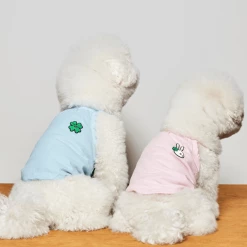 And Blank Bunny Linen Top Blue