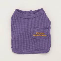 Dentists Appointment Waffle Crop Tee Purple