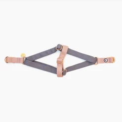 Eat Play Wag Grey Rose Step In Harness Walk