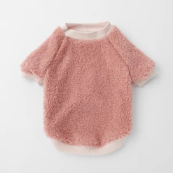 Mon Cheri Wear Color Scheme Fleece Pullover Pink