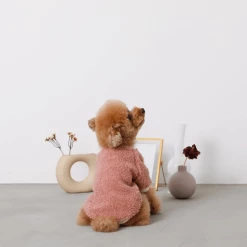 Mon Cheri Wear Color Scheme Fleece Pullover Pink