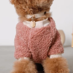 Mon Cheri Wear Color Scheme Fleece Pullover Pink