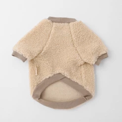 Mon Cheri Wear Color Scheme Fleece Pullover Ivory