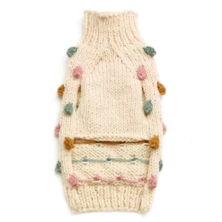 Love Thy Beast Pom Pom Sweater Ivory Wear