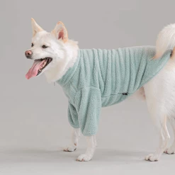 BiteMe Outerwear Large Fleece Zip-Up Jacket Mint