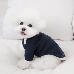 Near By Us Palette Knit Top Navy Wear