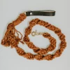 Macramama Walk Macrame Leash Tobacco
