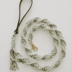 Macramama Macrame Leash Eucalyptus Walk