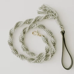 Macramama Macrame Leash Eucalyptus Walk