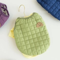 NK Pup Quilted Vest Lime